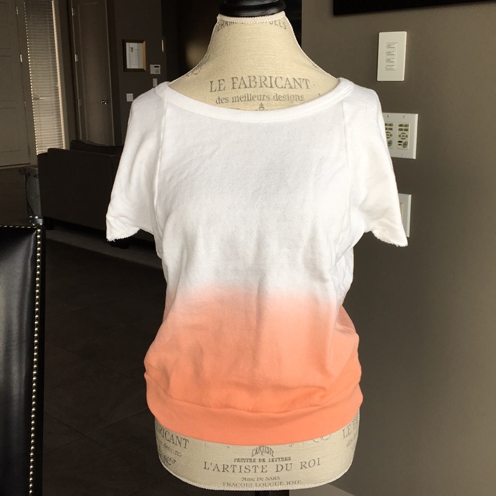 T-shirt ombre sweater